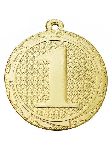 złoty medal uniwersalny na zawody sportowe 45 mm